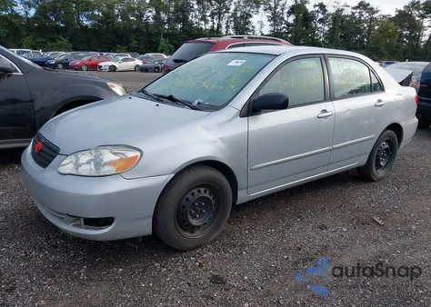 2008 Toyota Corolla Le from USA, damaged, VIN 1NXBR32E18Z955883